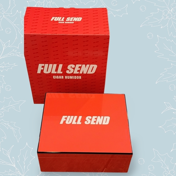 Cigar Humidor NELK BOYS Full Send Official Merch NIB 🎁🎁🎁 - Picture 1 of 6